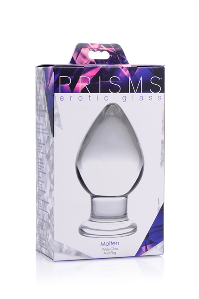 Le Tache Couples Boutique - Sex Toys, Lubricants, Enhancements & More Prisms Erotic Glass Wide glass butt plug - $89.95 Le Tache Couples Boutique - Sex Toys, Lubricants, Enhancements & More Prisms Erotic Glass Wide glass butt plug - $89.95